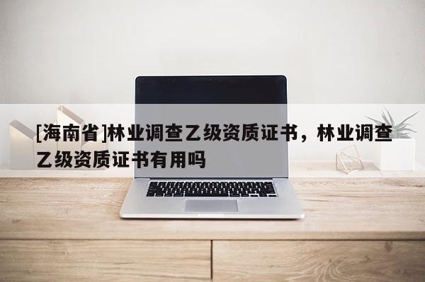 [海南省]林業(yè)調(diào)查乙級(jí)資質(zhì)證書，林業(yè)調(diào)查乙級(jí)資質(zhì)證書有用嗎