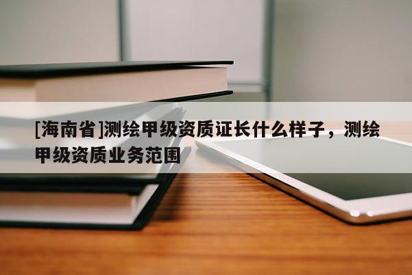 [海南省]測繪甲級資質證長什么樣子，測繪甲級資質業(yè)務范圍